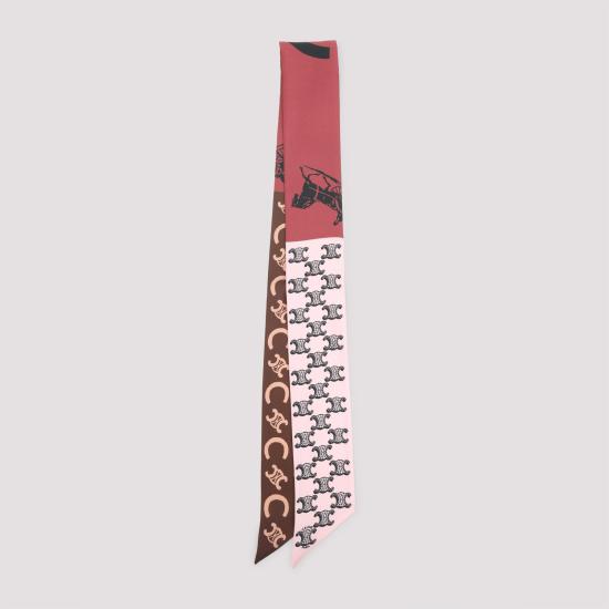 26SS 셀린느 머플러/스카프 AA0A62W99 FZR5 PINK BROWN DOM
