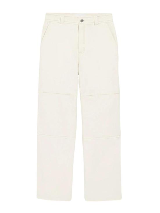 26SS 아미 코튼 워커 트라우저 HTR864 CO0211 136 WHITE CREAM DOM