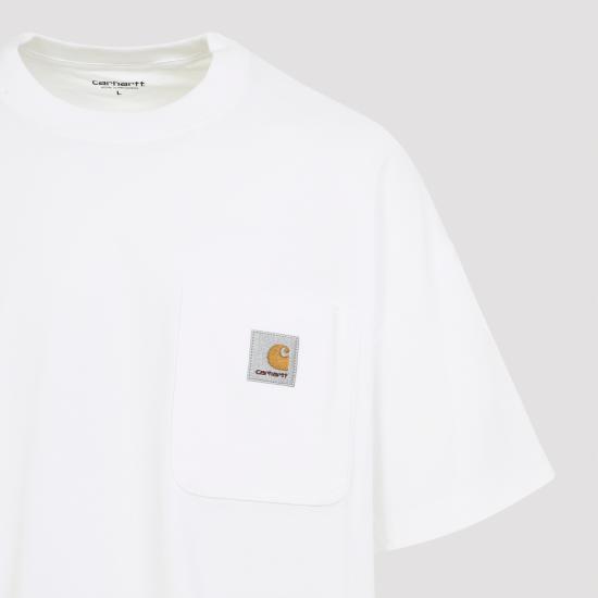 26SS 칼하트 WIP 반팔 티셔츠 I035523 02XX WHITE DOM - CARHARTT WIP