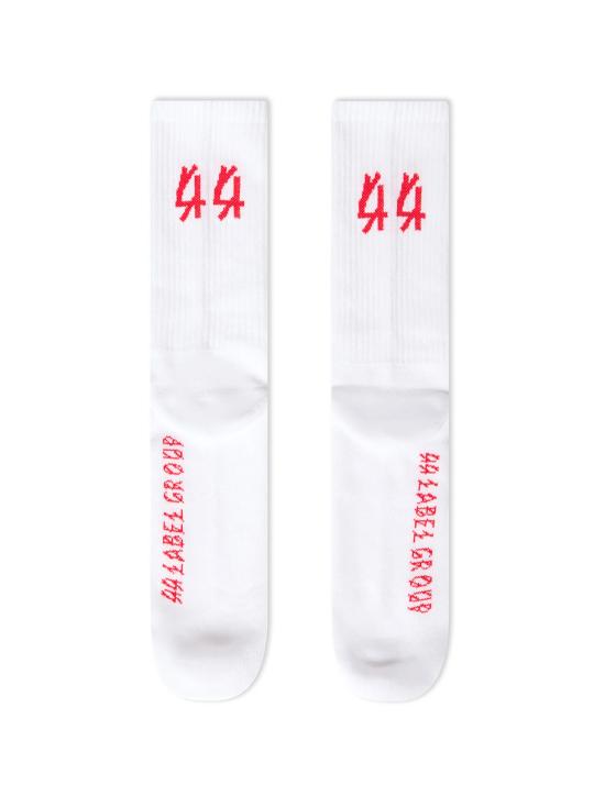 26SS 44레이블 양말 B0030141KN075 P725 WHITE