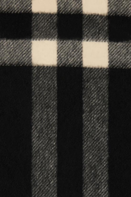 26FW 버버리 체크 캐시미어 스카프 8094741 C1343 BLACK - BURBERRY