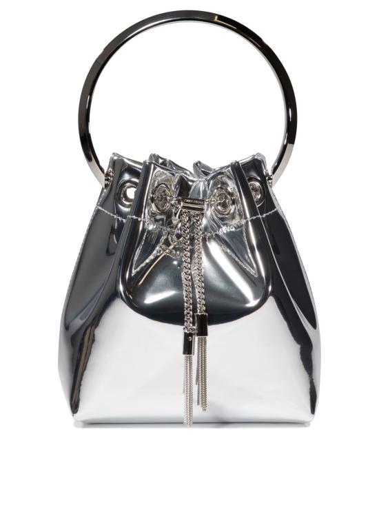 26FW 지미추 토트백 BON BONXVKSILVER Silver
