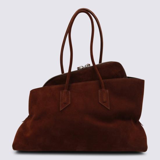 26FW 디 아티코 라 파세지아타 미디엄 탑 핸들 백 250WAH00054 LBT007AA850 LIGHT CHOCOLATE - THE ATTICO