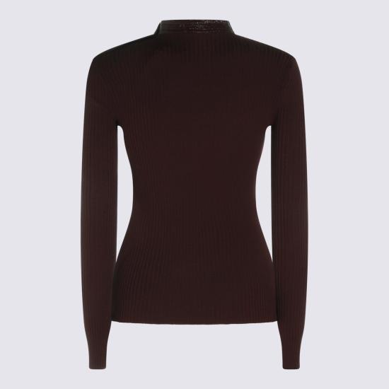 26FW 쿠레쥬 스웨터 326MPU285 FI00014010 BURGUNDY - COURREGES
