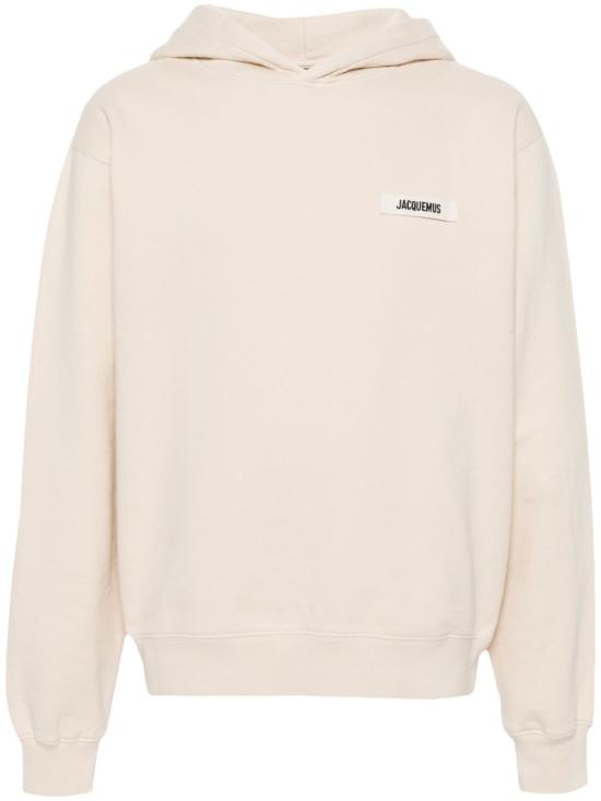 26FW 자크뮈스 그로그랭 후드 티셔츠 HOM00247AJ00126 150 Beige