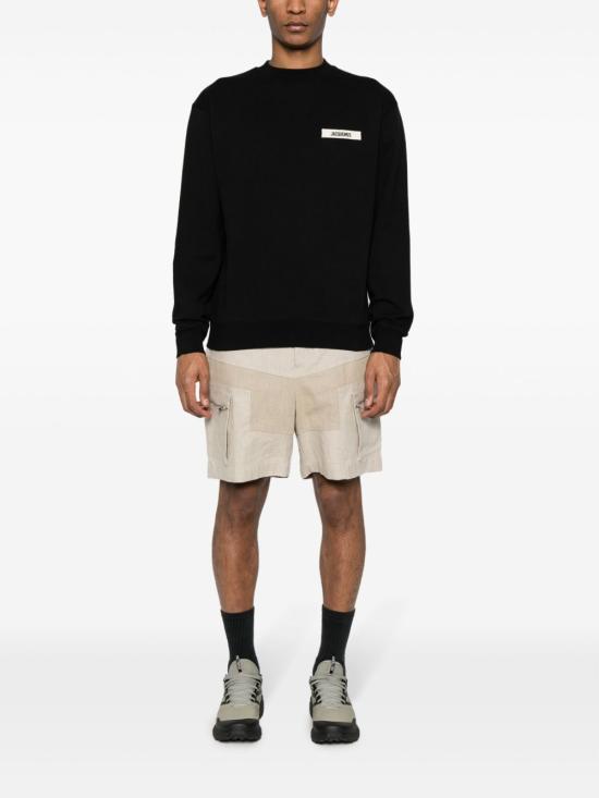 26FW 자크뮈스 그로그랭 스웨트 셔츠 SSM00206AJ00126 990 Nero - JACQUEMUS