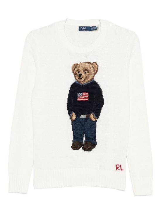 26FW 폴로 랄프로렌 스웨터 211978359 001 Bianco