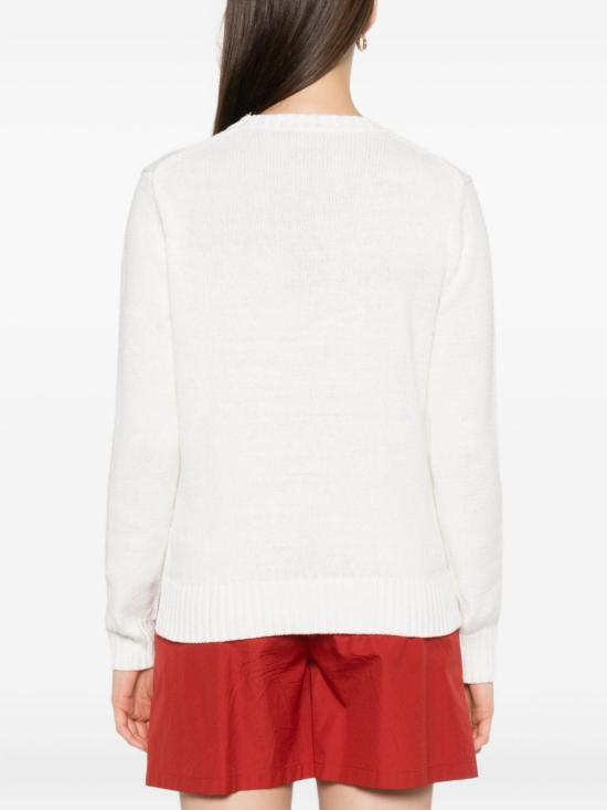 26FW 폴로 랄프로렌 스웨터 211978359 001 Bianco - POLO RALPH LAUREN