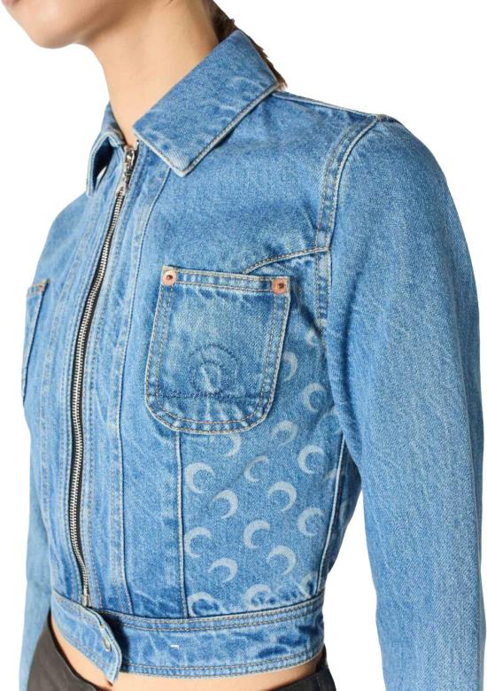 26SS 마린세르 데님 자켓 3701268285174 BLUE - MARINE SERRE