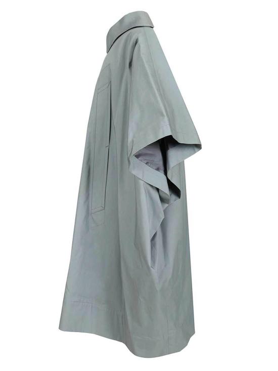  MM6 메종마르지엘라 워터 리펠런트 코튼 개버딘 코트 S52AH0083M35734507 Blue - MM6 MAISON MARGIELA