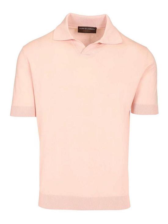 26SS 필리포 드 로렌티스 폴로 티셔츠 PL1MCSKTRCR14R320 Pink