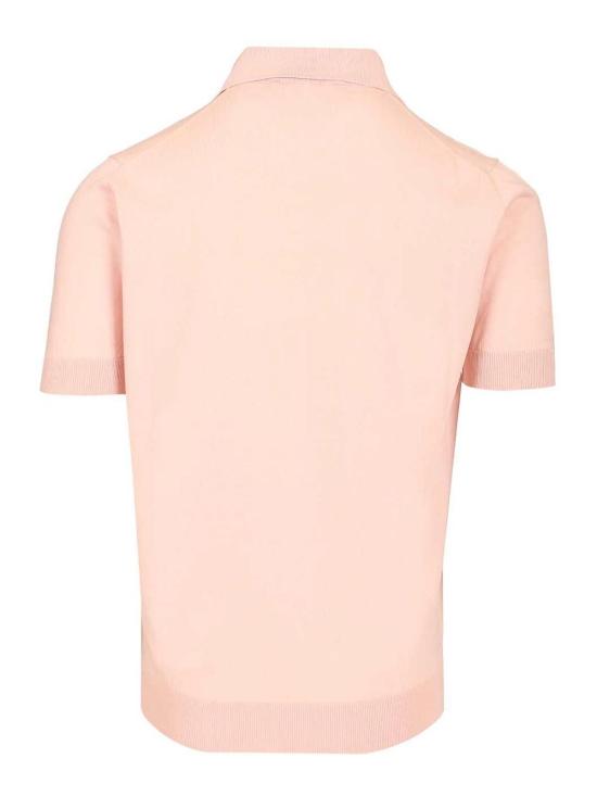 26SS 필리포 드 로렌티스 폴로 티셔츠 PL1MCSKTRCR14R320 Pink - FILIPPO DE LAURENTIIS
