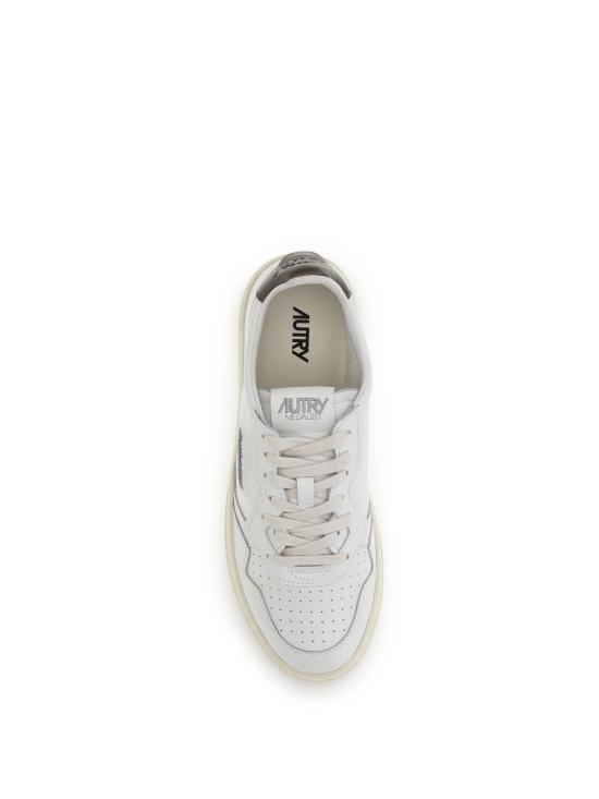 26FW 오트리 메달리스트 로우 스니커즈 AULMLL28 WHTCHOCO WHITE - AUTRY