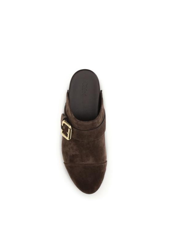 26FW 끌로에 뮬/슬리퍼 CH26S12ZRY 27Z BROWN - CHLOE