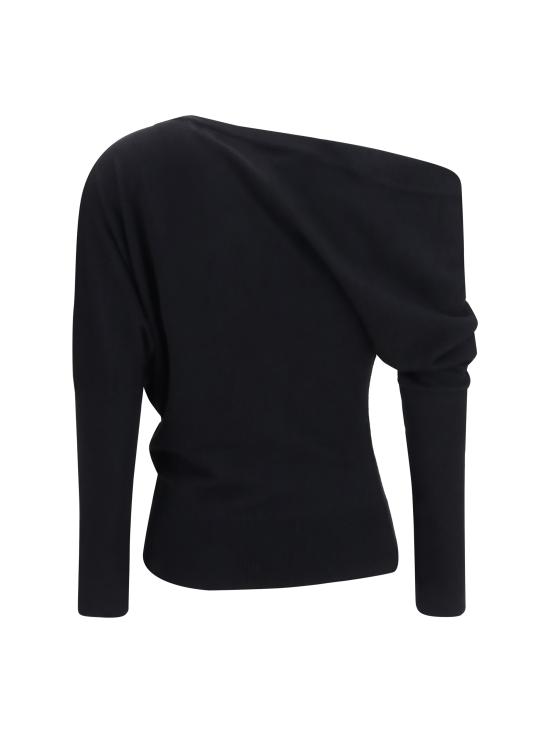 26FW 톰포드 스웨터 MAK1476YAX1098 NAA BLACK - TOMFORD