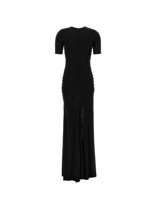 26FW 빅토리아 베컴 롱 원피스 1326WDR007375A BLACK Nero - VICTORIA BECKHAM