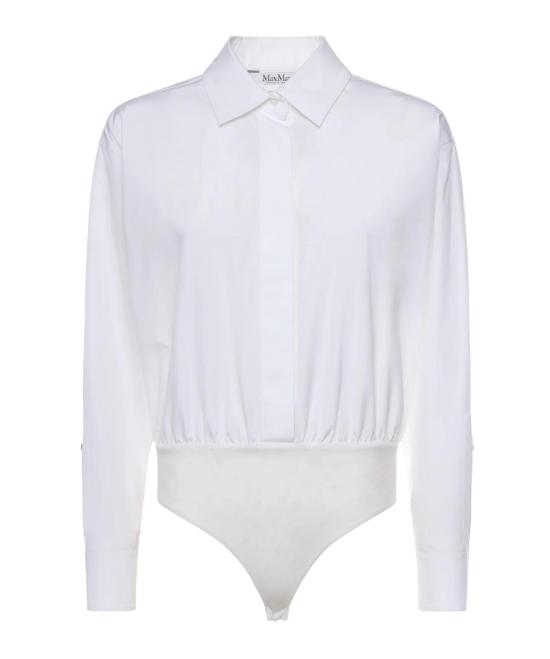 26SS 막스마라 아에레 바디수트 셔츠 2611111011600 001 OPTICAL WHITE