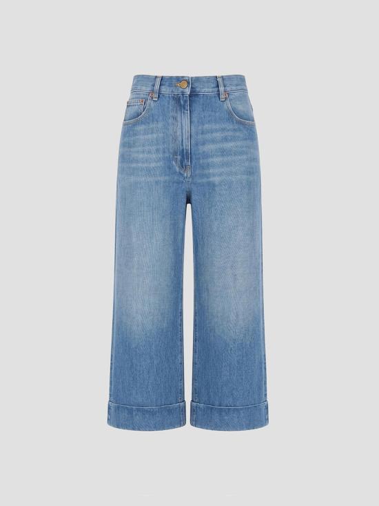 26SS 발렌티노 가라바니 데님 팬츠 8B3DD29K9Y8 558 MED BLUE DENIM