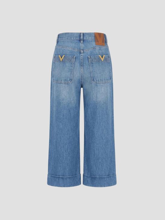 26SS 발렌티노 가라바니 데님 팬츠 8B3DD29K9Y8 558 MED BLUE DENIM - VALENTINO GARAVANI