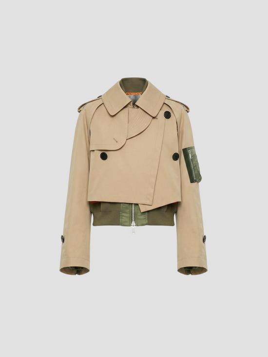 26FW 사카이 자켓 SCW319 651 BEIGE