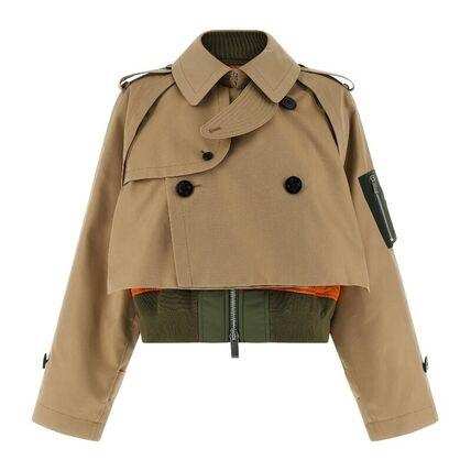 26FW 사카이 자켓 SCW319 651 BEIGE