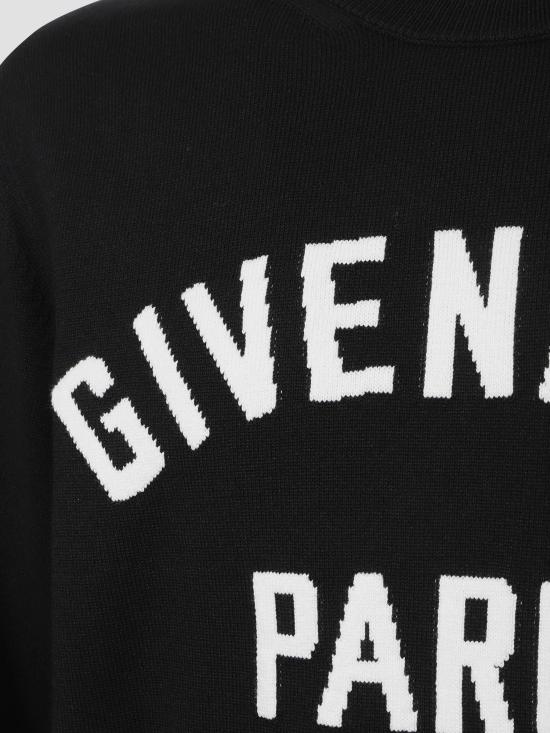 26FW 지방시 스웨터 BM90X94YQP 001 BLACK - GIVENCHY