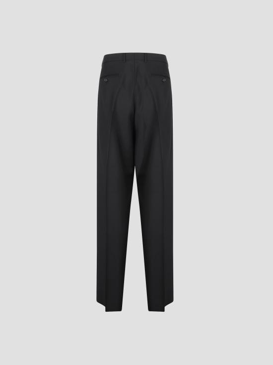26FW 지방시 스트레이트 팬츠 BM51NF100H 001 BLACK - GIVENCHY