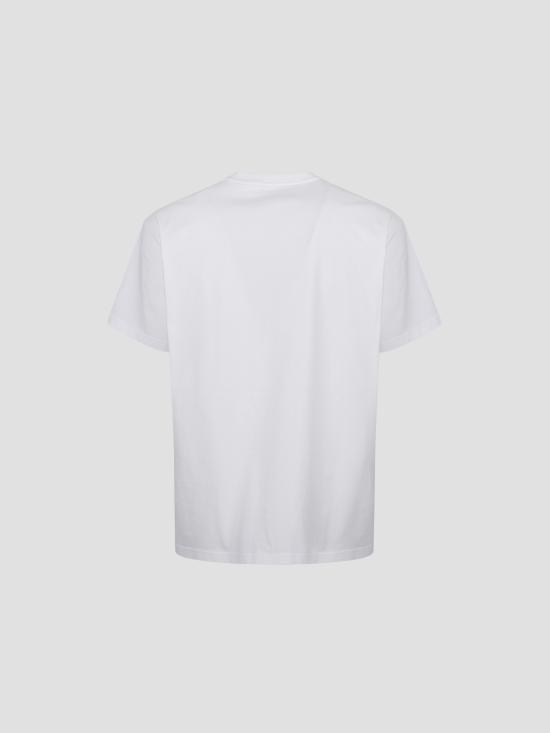 26FW 지방시 맥시 로고 코튼 티셔츠 BM71NK3YRS 128 WHITE LIGHT BLUE - GIVENCHY