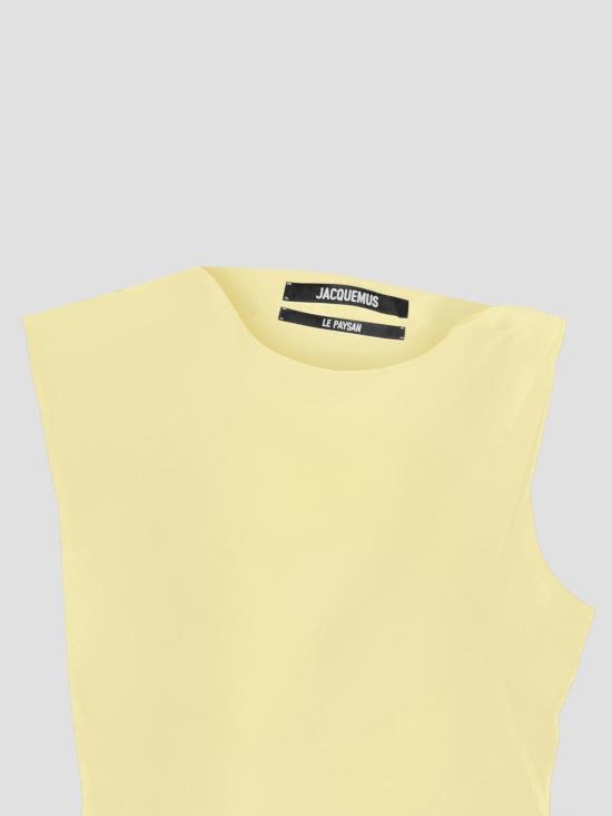 26SS 자크뮈스 미디 원피스 DRW00751AW00777 250 YELLOW - JACQUEMUS
