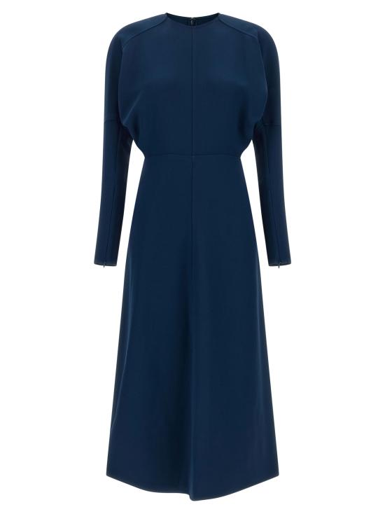 26FW 빅토리아 베컴 롱 원피스 1124WDR005231ADARKOCEAN Blue