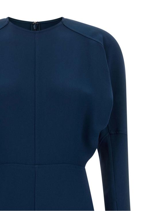 26FW 빅토리아 베컴 롱 원피스 1124WDR005231ADARKOCEAN Blue - VICTORIA BECKHAM