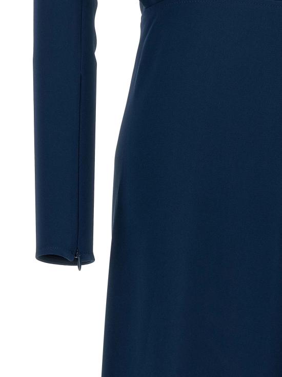 26FW 빅토리아 베컴 롱 원피스 1124WDR005231ADARKOCEAN Blue - VICTORIA BECKHAM