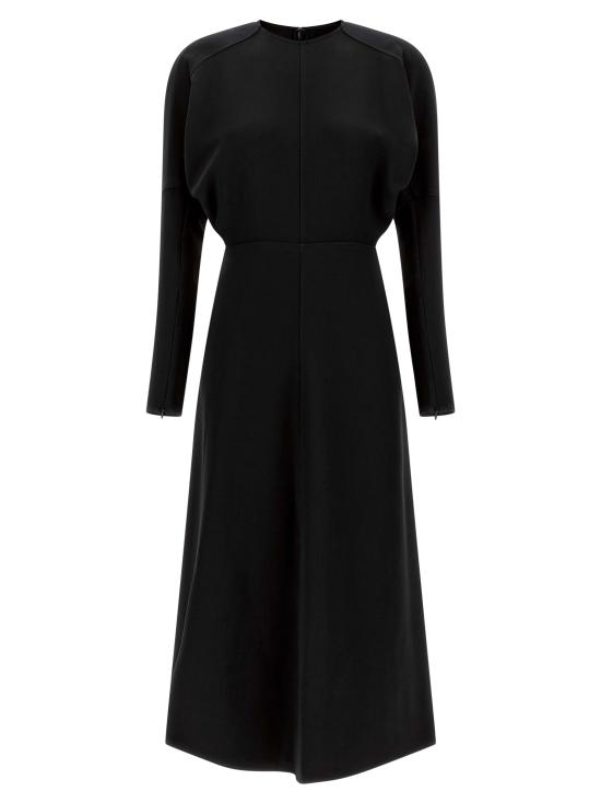 26FW 빅토리아 베컴 롱 원피스 1124WDR005231ABLACK Black