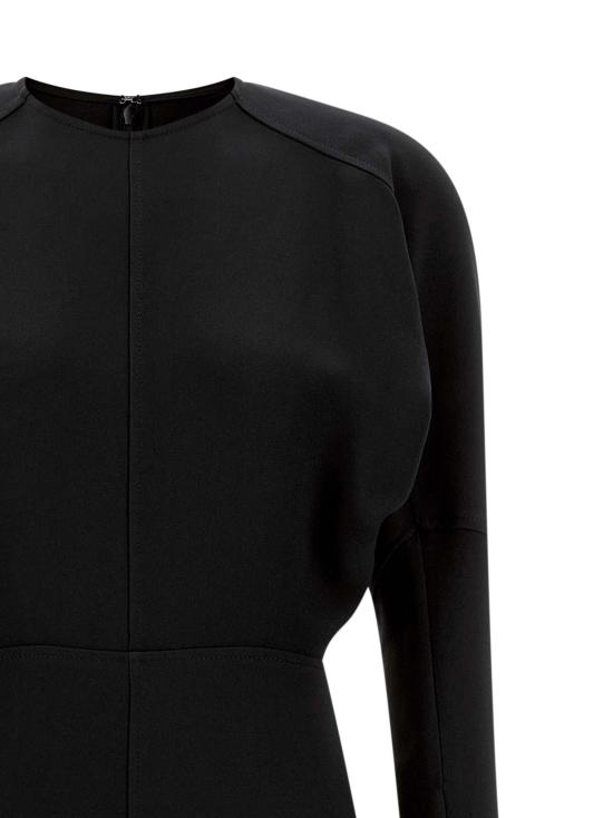 26FW 빅토리아 베컴 롱 원피스 1124WDR005231ABLACK Black - VICTORIA BECKHAM
