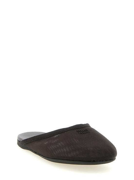26SS 미우미우 플랫 슈즈 5R595EF005099F0003 Black - MIU MIU