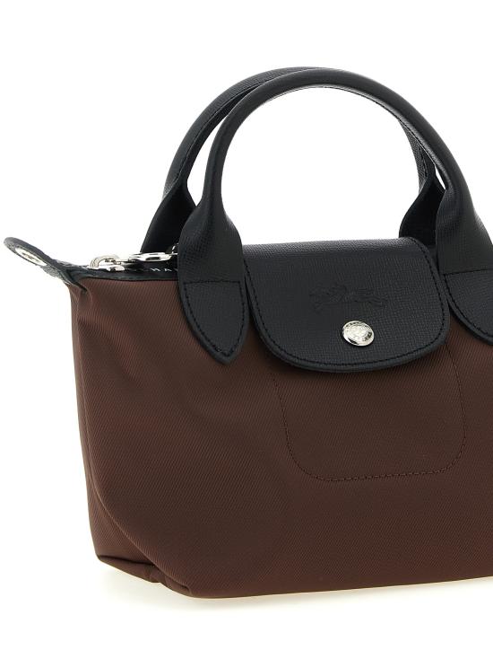 26FW 롱샴 르 플리아쥬 에너지 탑 핸들백 XS L1500HSR742 Brown - LONGCHAMP
