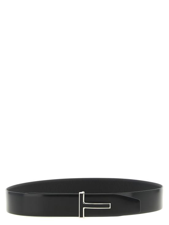 26FW 톰포드 가죽 벨트 TB248LCL237SNAA Black - TOMFORD