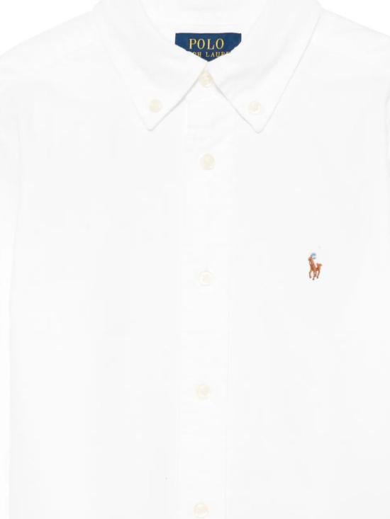 26FW [키즈] 폴로 랄프로렌 셔츠 323 677133 001 099 001 WHITE - POLO RALPH LAUREN