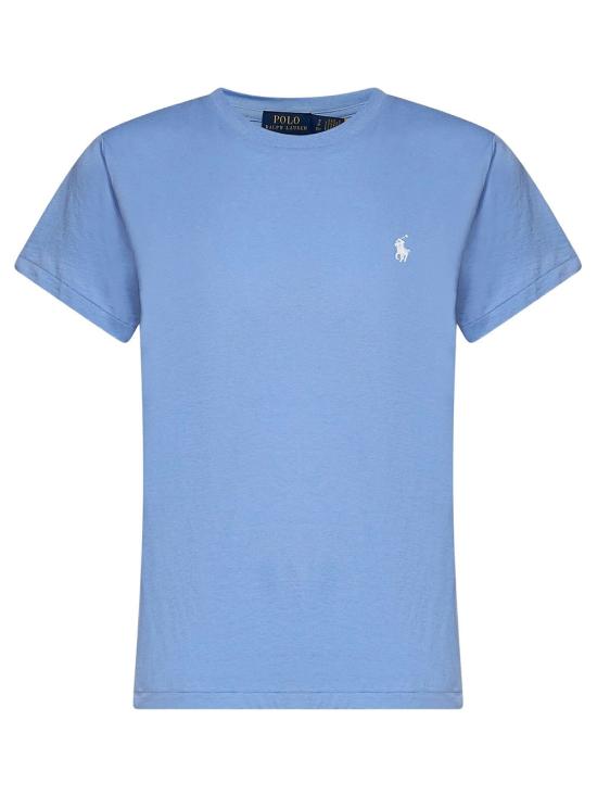 26FW 폴로 랄프로렌 클래식 핏 포니 로고 자수 티셔츠 211B14605 025 DRESS SHIRT BLUE