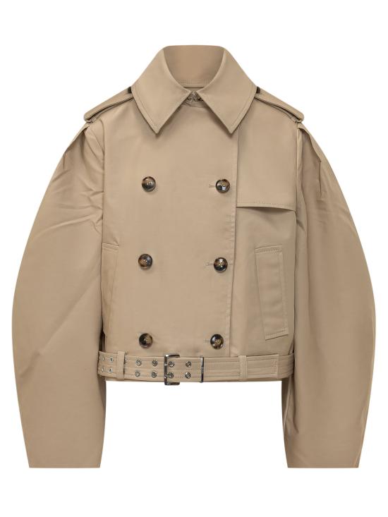 26FW 가니 트렌치 코트 A1130003 ZZR WARM SAND
