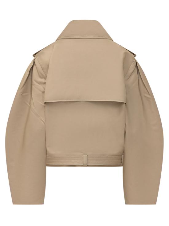 26FW 가니 트렌치 코트 A1130003 ZZR WARM SAND - GANNI