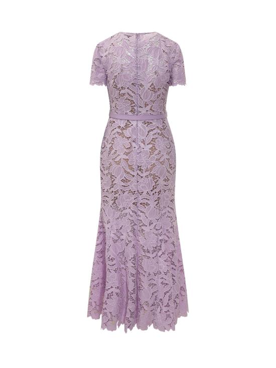 26FW 셀프 포트레이트 롱 원피스 PF26107ML LILAC - SELF PORTRAIT