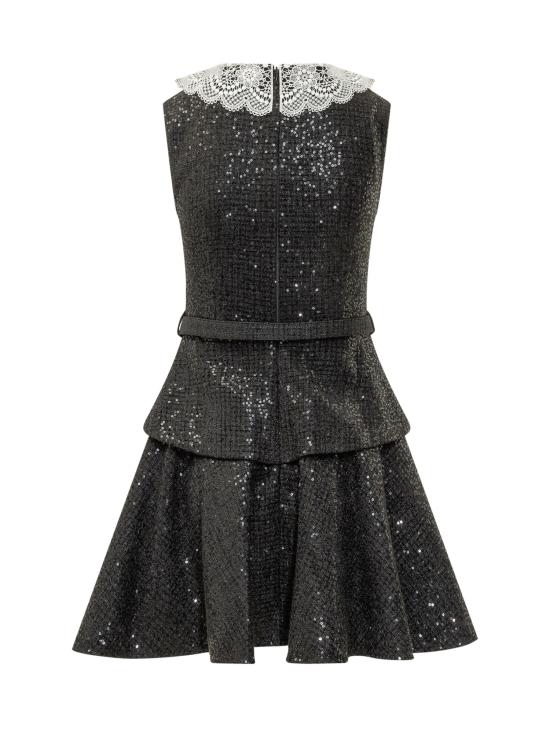 26FW 셀프 포트레이트 미디 원피스 PF26002SB BLACK - SELF PORTRAIT