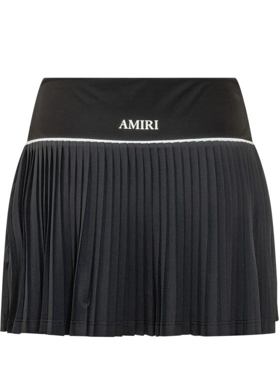 26FW 아미리 숏 스커트 AWBOAC1016 001 BLACK - AMIRI