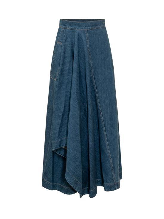 26FW 지방시 데님 스커트 BW413T518V 420 MEDIUM BLUE