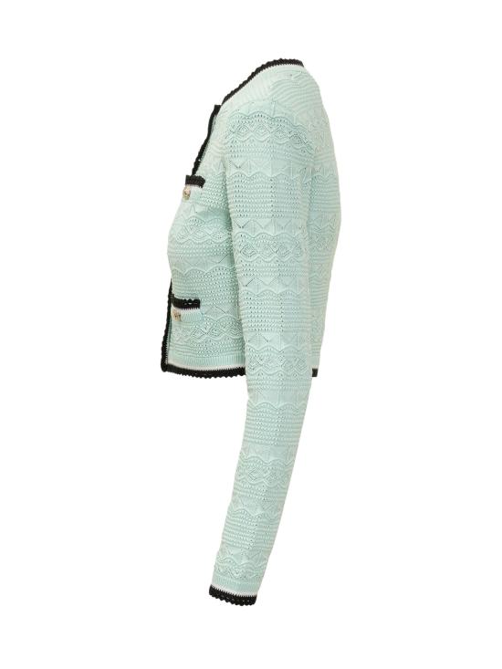26FW 셀프 포트레이트 스웨터 PF26072CG GREEN - SELF PORTRAIT