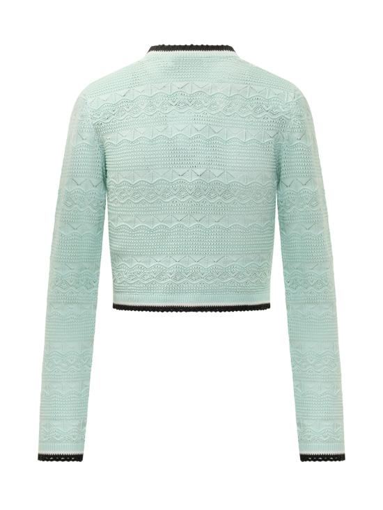 26FW 셀프 포트레이트 스웨터 PF26072CG GREEN - SELF PORTRAIT