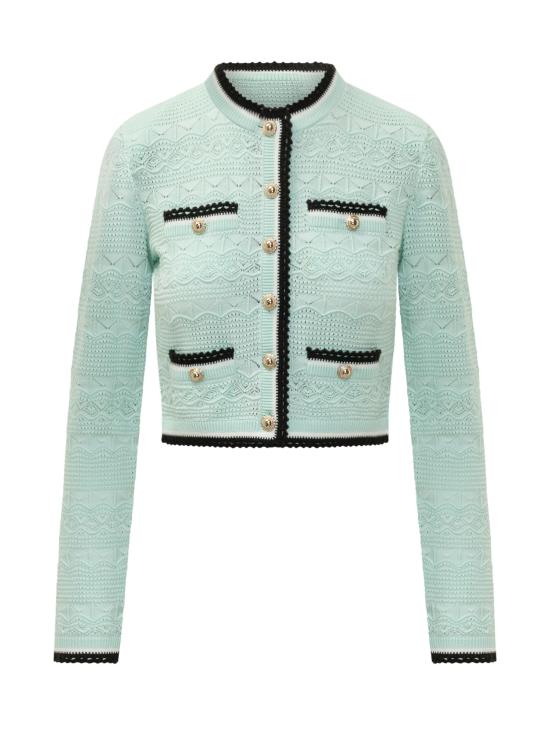 26FW 셀프 포트레이트 스웨터 PF26072CG GREEN