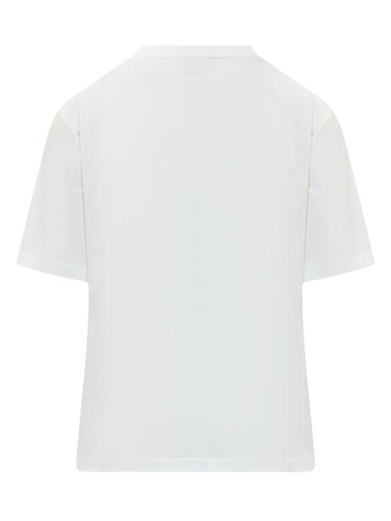 26FW 베르사체 반팔 티셔츠 10259731A18690 1W000 OPTICAL WHITE - VERSACE