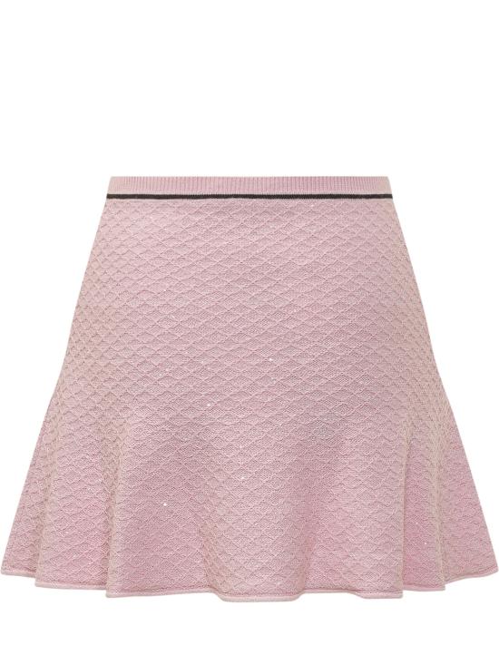 26FW 셀프 포트레이트 미디 스커트 PF26064SKP PINK - SELF PORTRAIT